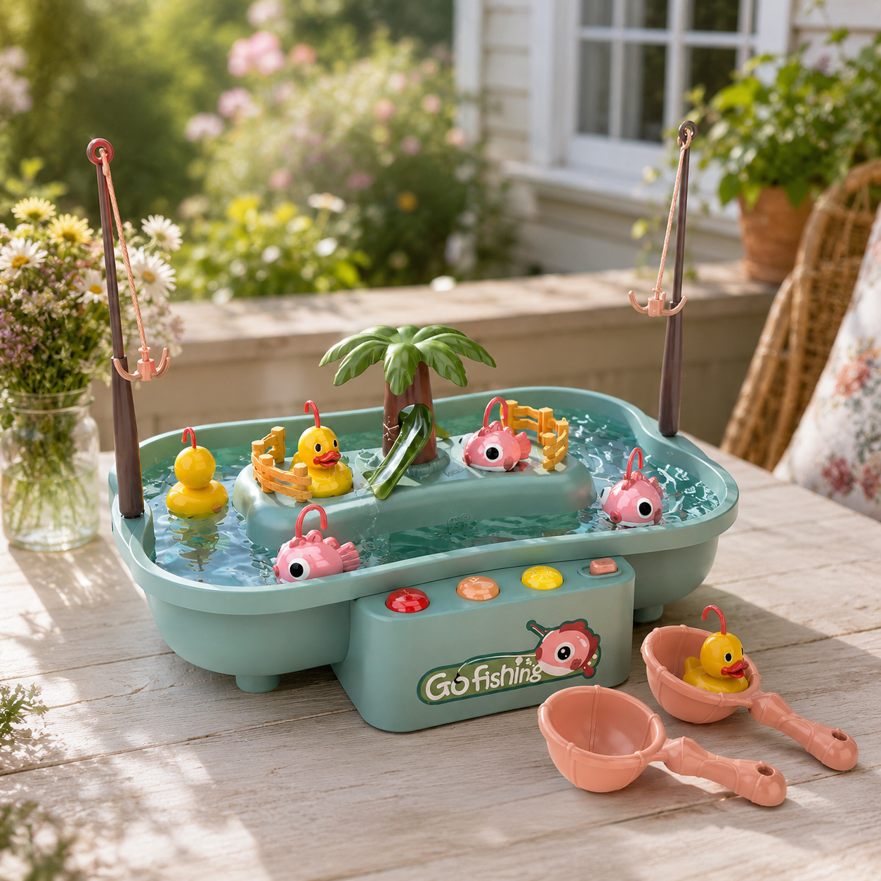 Kids Fishing Water Game