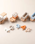Wooden Birthday Train Educational Toy with Interchangeable Numbers for 1-3 Year Olds – Learning and Decorative Piece 3