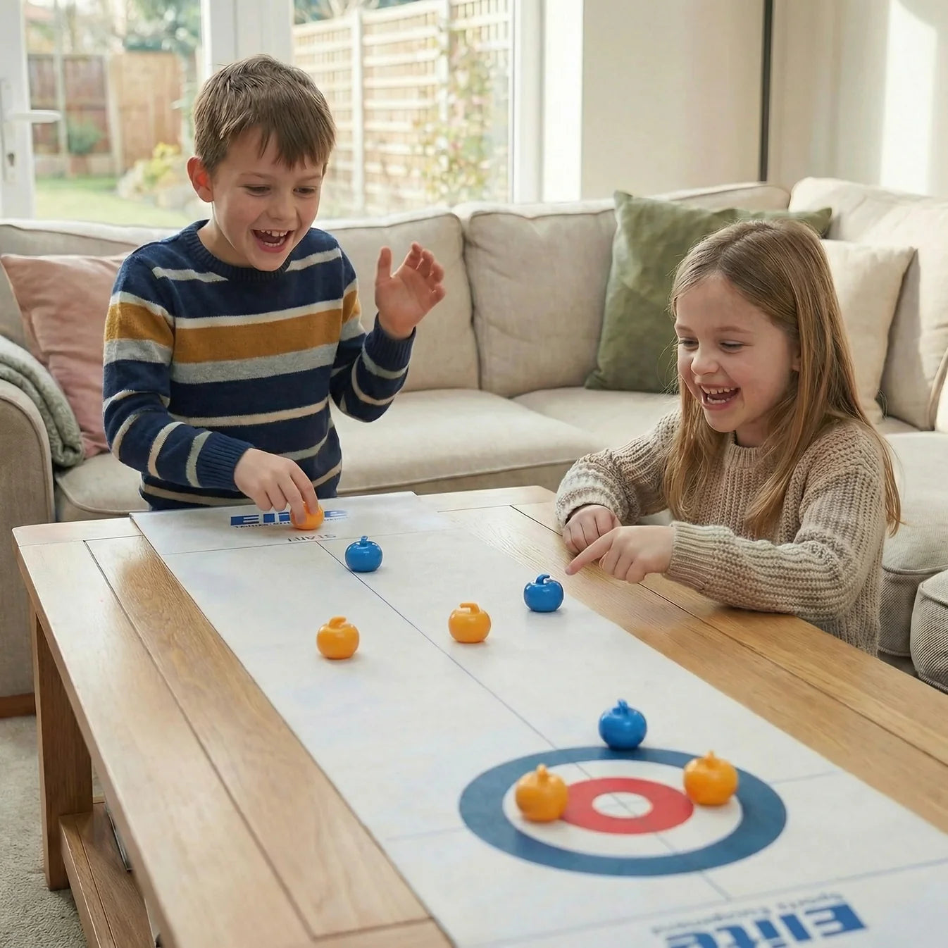 Mini Tabletop Curling Game Envires Baby