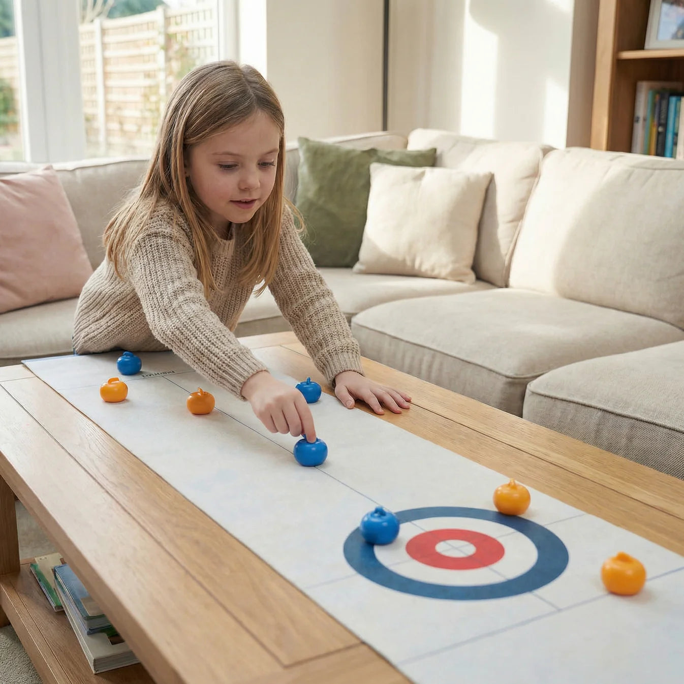 Mini Tabletop Curling Game Envires Baby