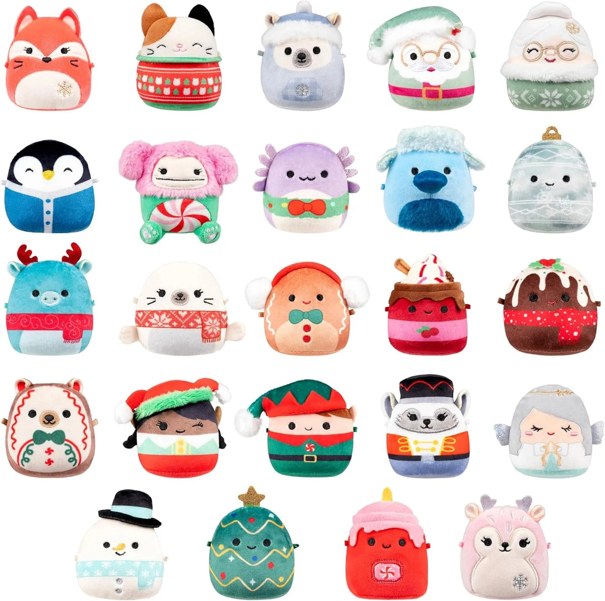 24-Day Micromallow Advent Calendar with Collectible Christmas Figures – Holiday Fun for All Ages 1