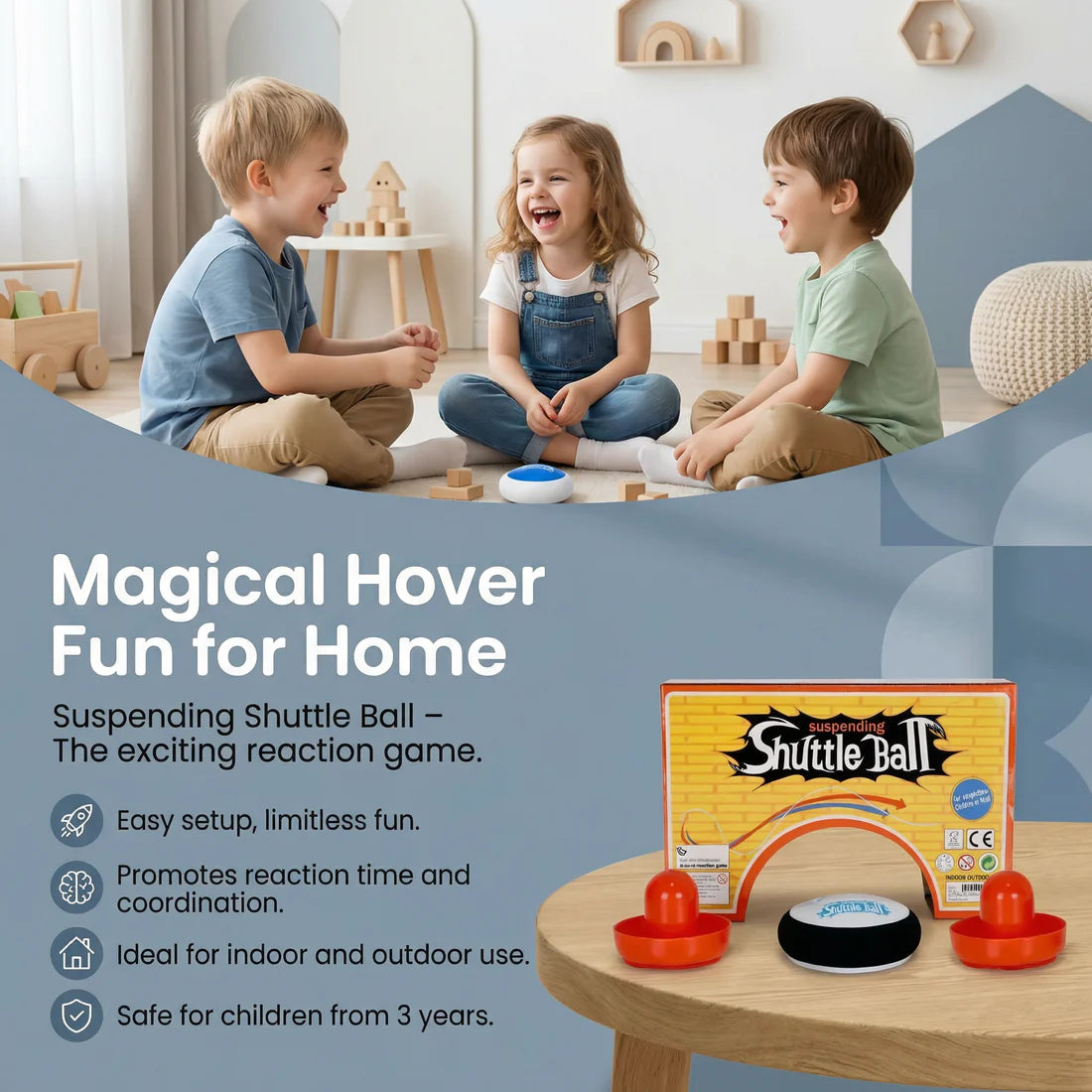 Electric Hover Hockey Set Envires Baby
