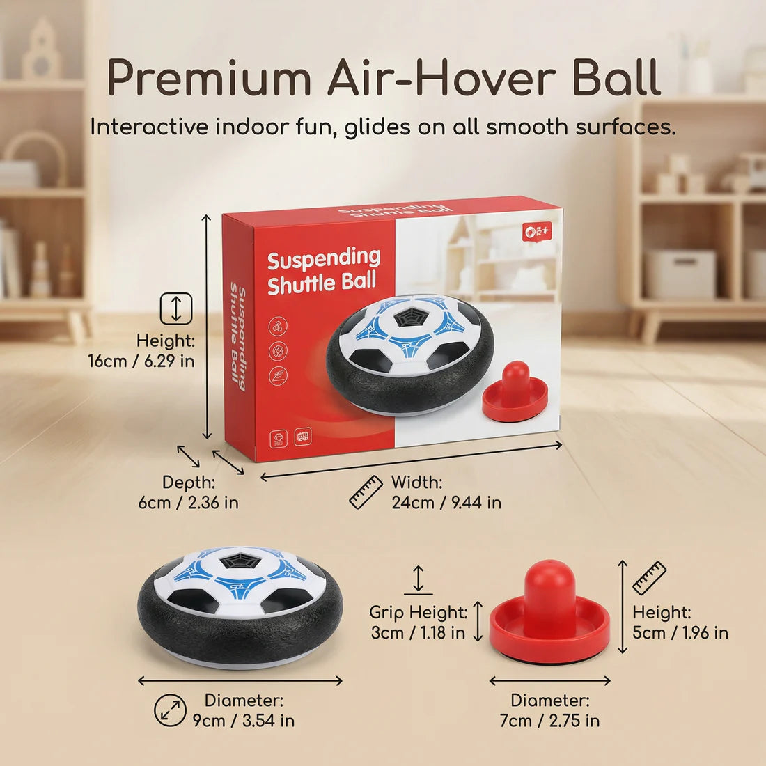 Electric Hover Hockey Set Envires Baby