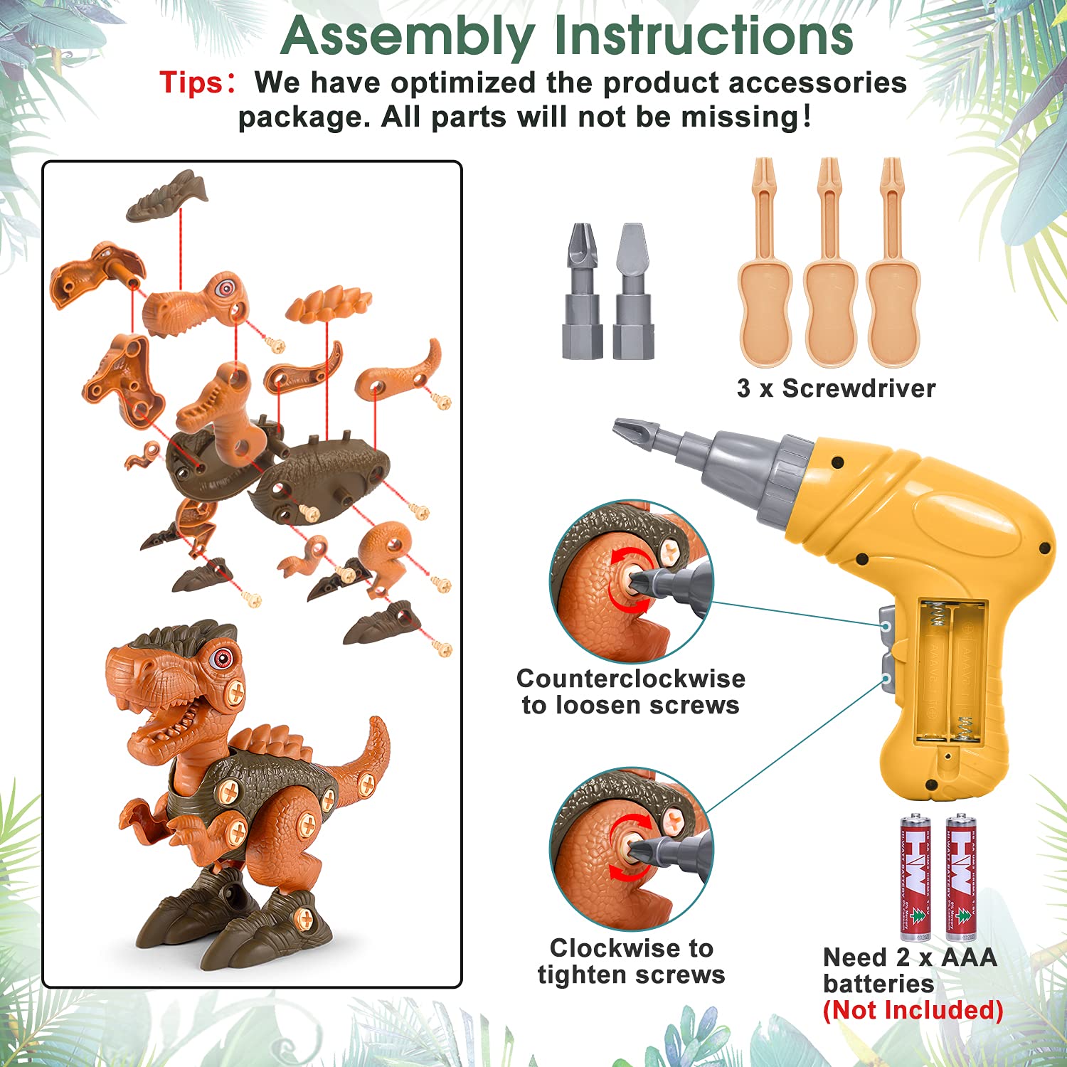 Take Apart Dinosaur Toy