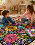 Kids Drawing Velvet Blanket Envires Baby