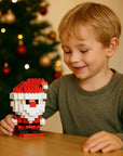 Creative Building Block Christmas Figures – Festive DIY Holiday Decorations for Family Fun and Bonding 1