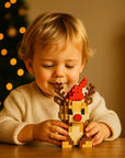 Creative Building Block Christmas Figures – Festive DIY Holiday Decorations for Family Fun and Bonding 3