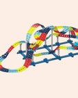 Flexible Race Track Set for Toddlers with LED Car – Customizable Track Pieces for Creative Play, Ages 3 and Up 1