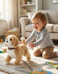 Robot Dog Envires Baby