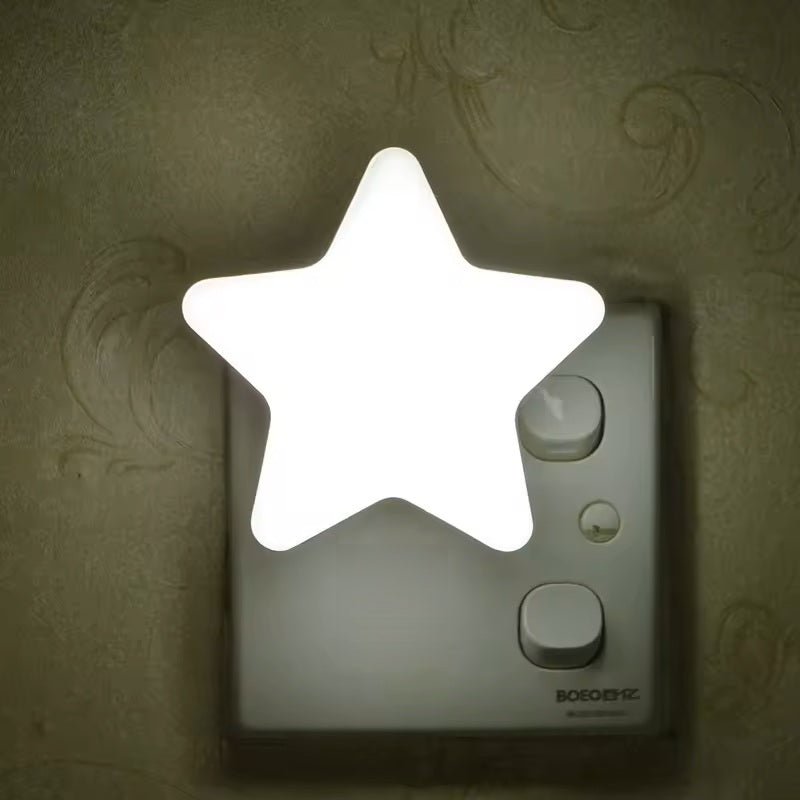 Star-Shaped Baby Nightlight with Soft Glow – Energy Efficient LED Nursery Light for Peaceful Sleep 0