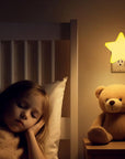 Star-Shaped Baby Nightlight with Soft Glow – Energy Efficient LED Nursery Light for Peaceful Sleep 3